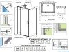 Radaway Essenza Black Kdj+S kabina 75x80x75cm lewa szkło przejrzyste 1384049-01-01/1385021-54-01L/1384049-01-01